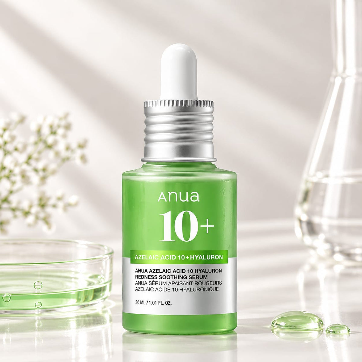 Anua Azelaic Acid 10 Hyaluron Redness Soothing Serum